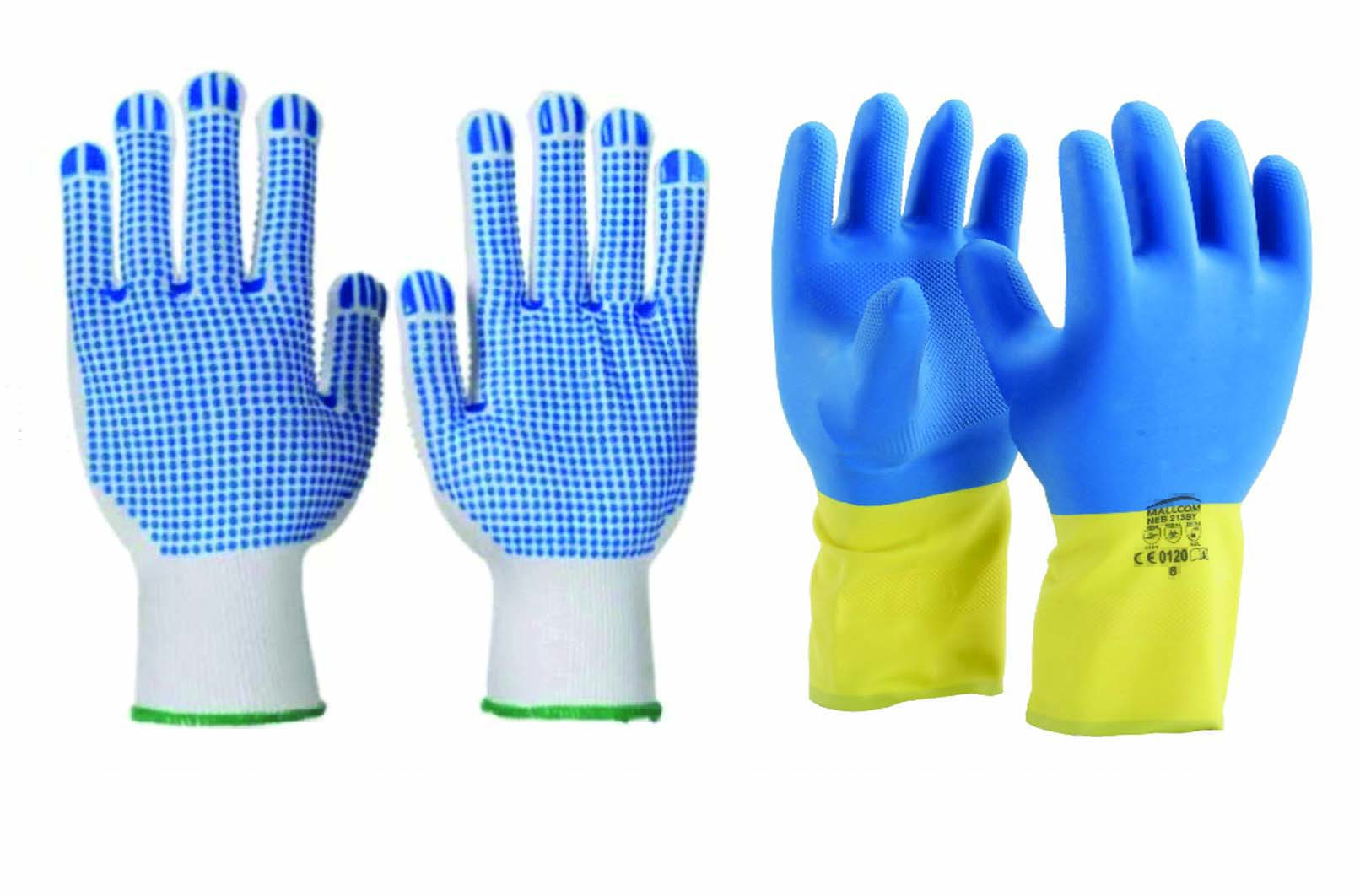 04 NYLON DOTTED & NEOPRENE GLOVES